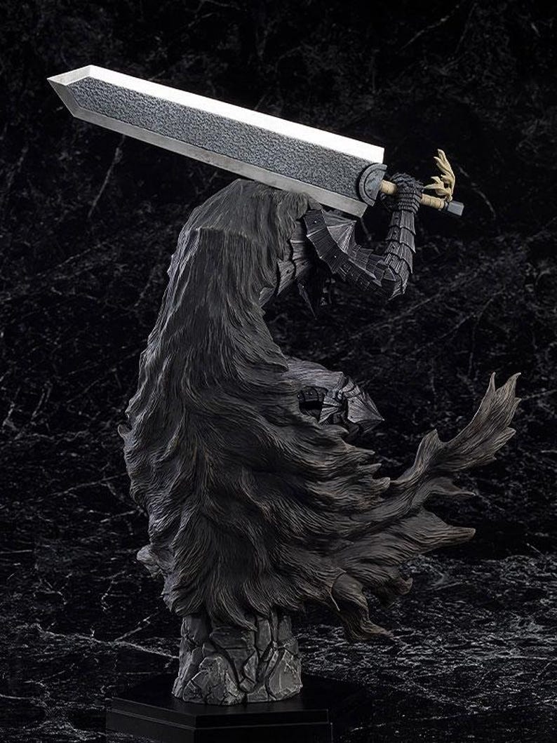 Gust Full Armor Berserk STL Model for Resin Printer Figure 3D Printing - High Quality Diorama