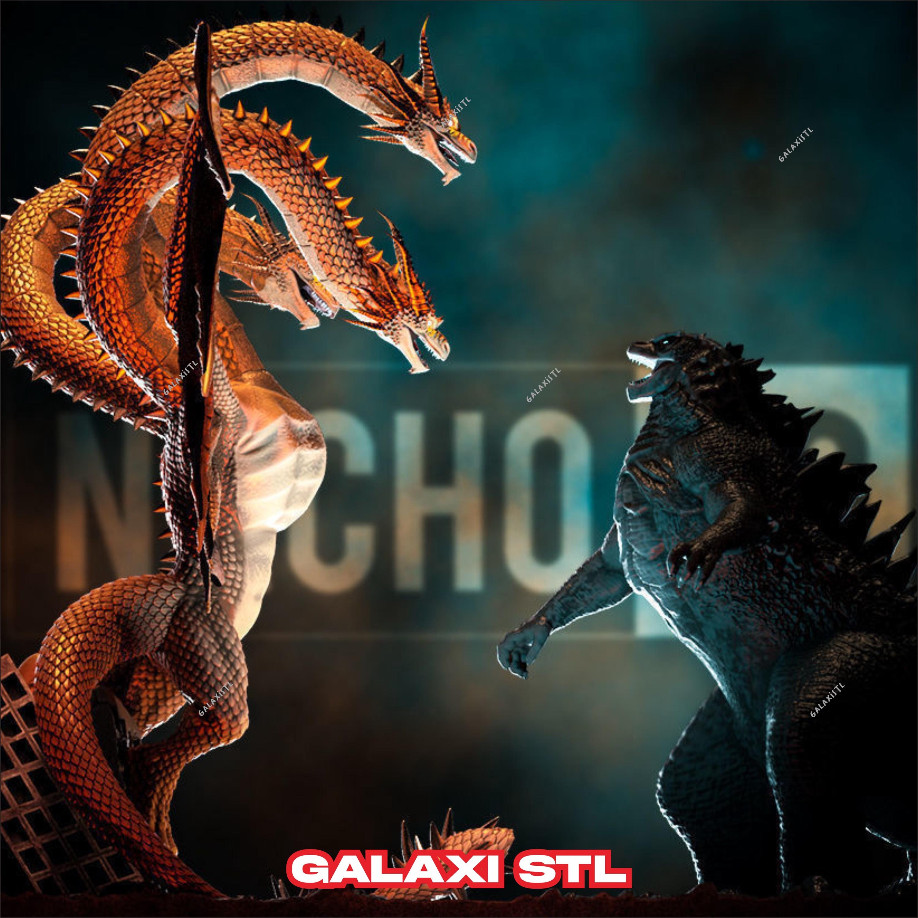 King Ghidorah キングギドラ フィギュア King ghidorah figure - Etsy 日本