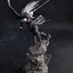 Modello STL di Sephiroth di Final Fantasy per diorama, stampa 3D in resina (download digitale)