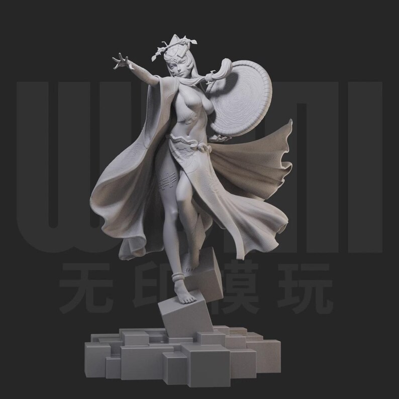 Twili Midna STL Model for Printer Figure 3D Printing - High Quality Dioramas