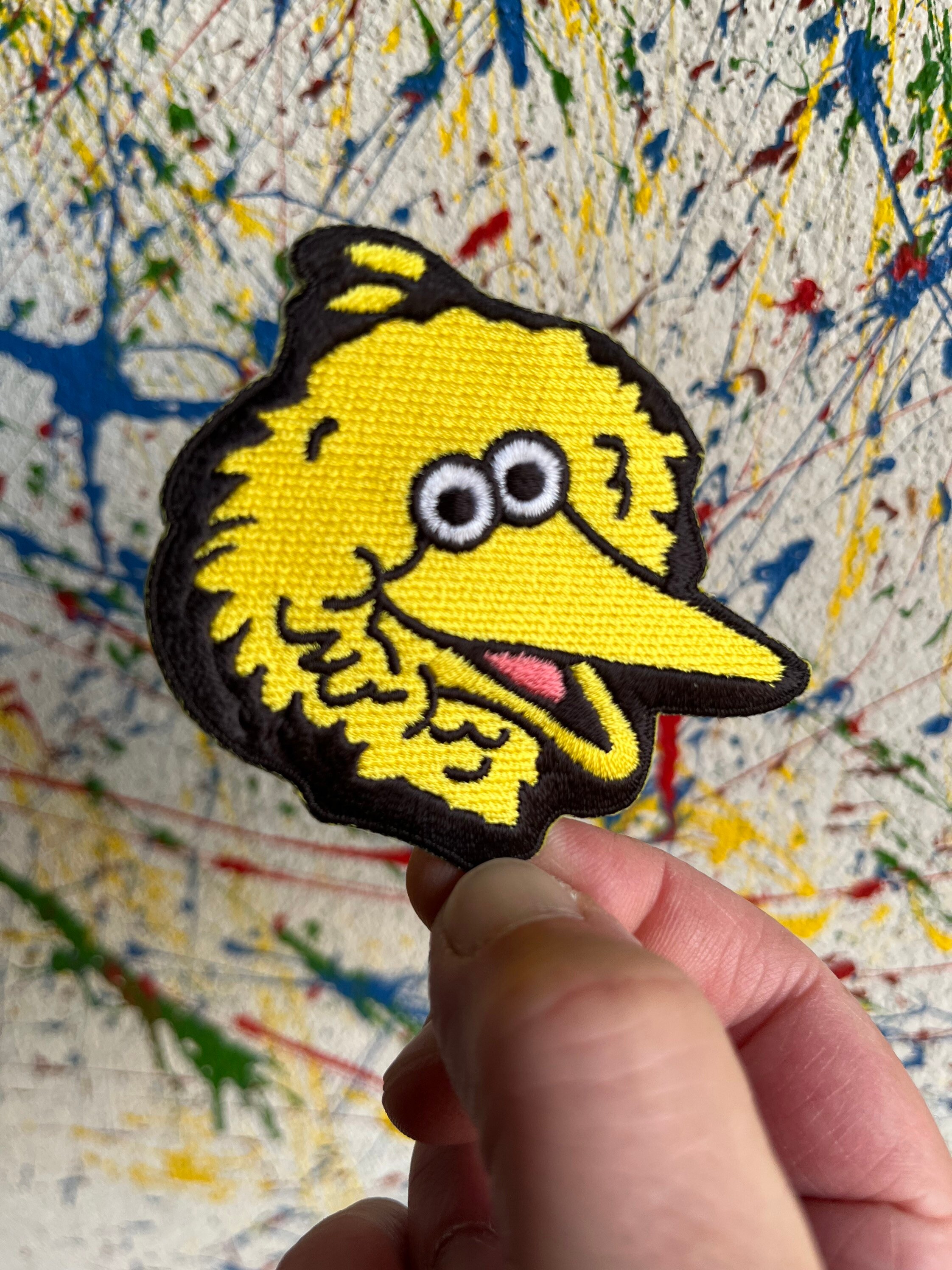 FREE SHIPPING Bird Big Yellow Iron on Patch - Etsy FREE SHIPPING Bird Big Yellow Iron on Patch - Etsy