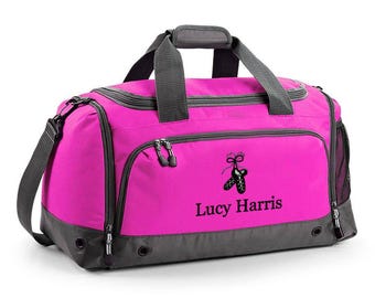 Personalised Children's Irish Dancing HOLDALL Bag with Embroidered Name