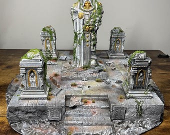 Imperial Gothic Terrain | Wargaming Tabletop Scenery | Warhammer 40K | Age of Sigmar