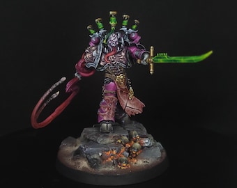 Lucius the Eternal Pro Painted Warhammer 40K Emperor's Children