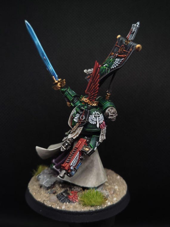 Azrael, Supreme Grand Master, Warhammer 40K Dark Angels, Pro