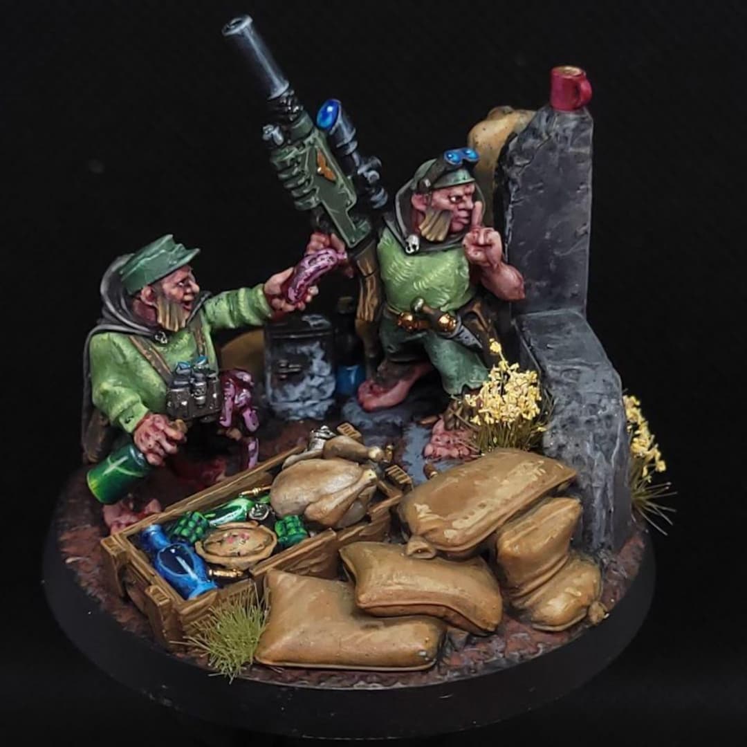 Provisionally Prepared Painted Warhammer 40K Astra Militarum Pro ...