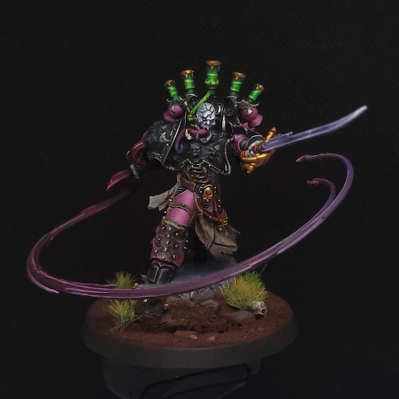 Lucius the Eternal Painted Warhammer 40K Emperor's Children Pro