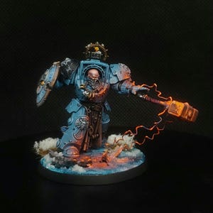 Arjac Rockfist pintado Warhammer 40K Space Wolves Pro pintado