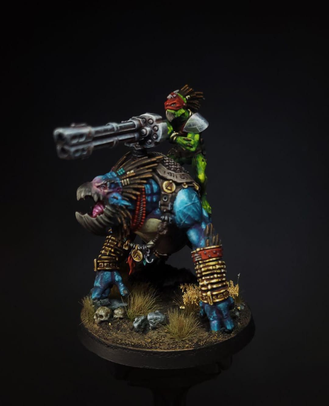 Figurine Warhammer 40K - Rabiot Space Wolves - Occasion (P-00JQ8)