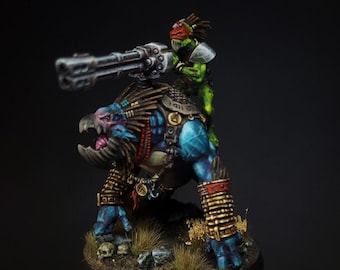 Krootox Rider Malowany Warhammer 40K T'au Empire Pro Malowany