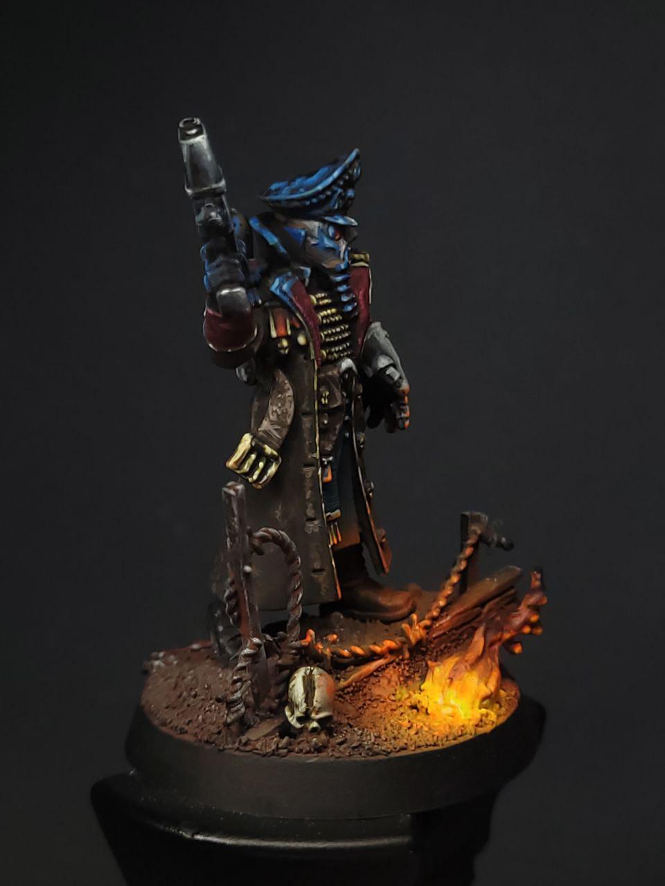 クリーク ロード コミッショナー 塗装済み ウォーハンマー 40K