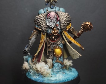 Wolf Priest Painted Warhammer 40K Space Wolves Pro Painted