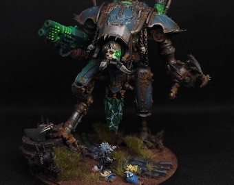 War Dog Malowany Warhammer 40000 Chaos Knights Pro malowany