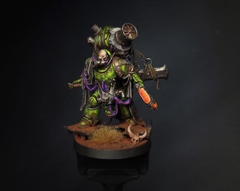 Władca Ospy Malowany Warhammer 40K Death Guard Pro Malowany