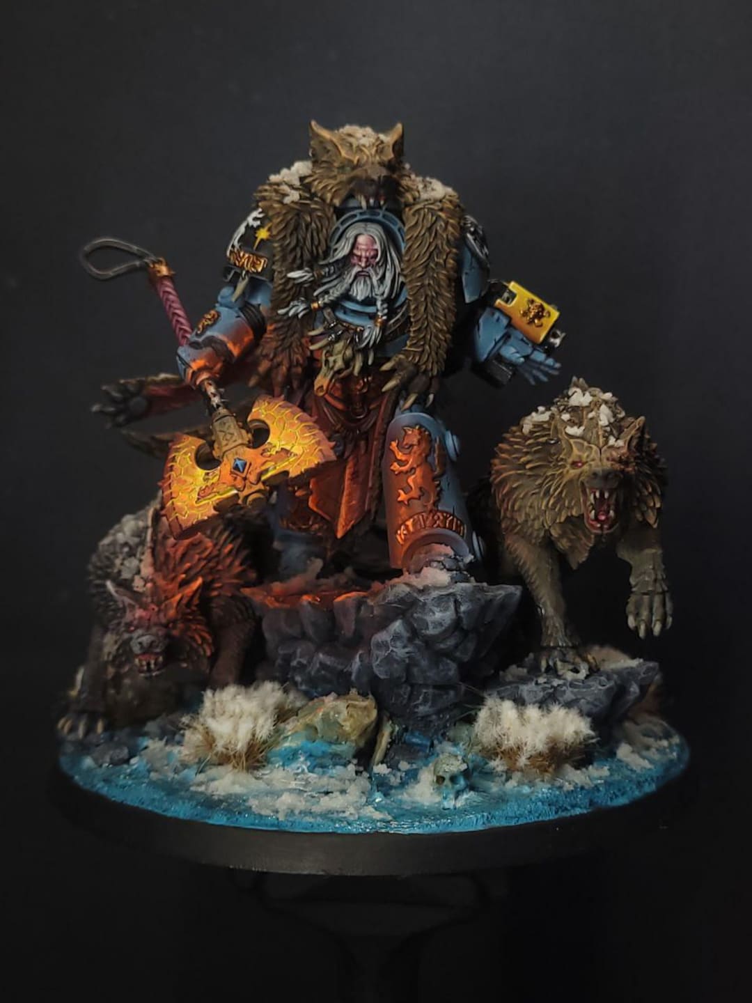 ローガン・グリムナー ペイント済み ウォーハンマー 40K スペース