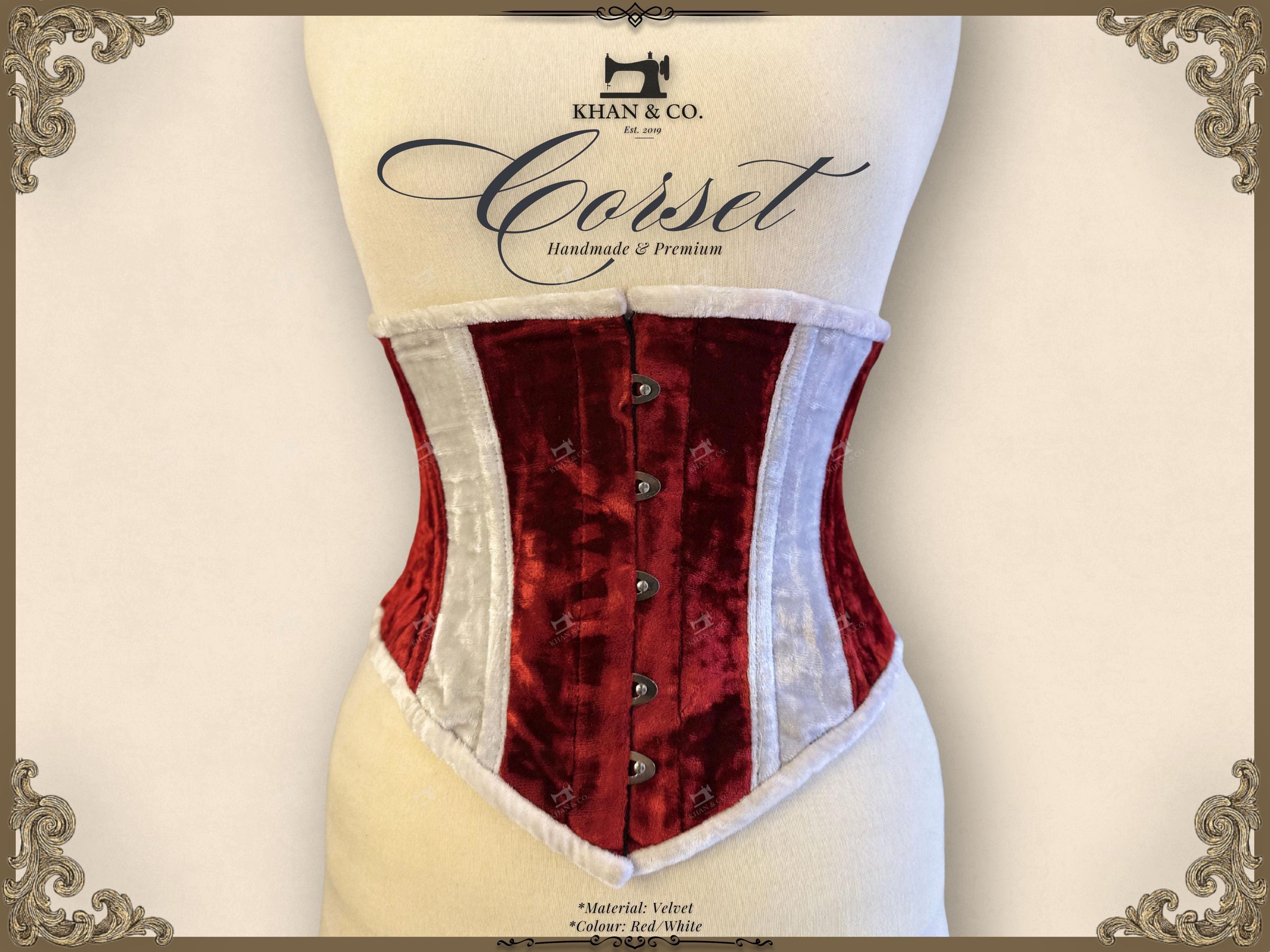 Santa Corset - Etsy