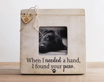 Found Your paw KR EIGSO Paw Print Keychain When I Needed A Hand I Found Your Paw Jewelry Dog Lovers