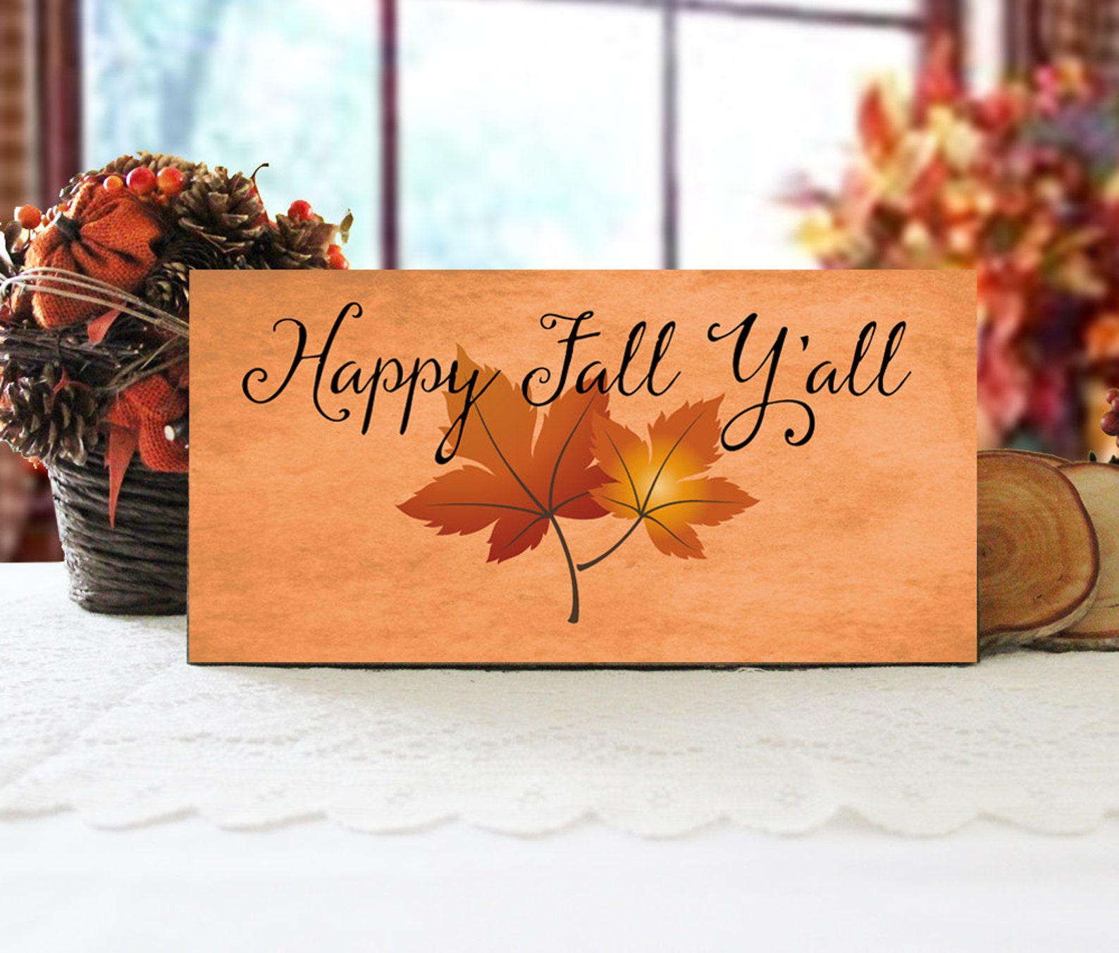 Happy Fall Yall Sign Printable
