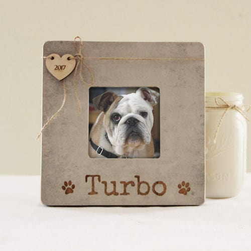 Personalized Pet Picture Frame Pet Name Frame Pet Lover Gift Etsy