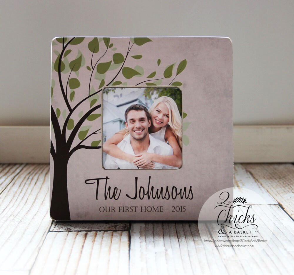 Our First Home Picture Frame Couple Gift Our First Home Picture Frame Couple Gift Idea Housewarming New