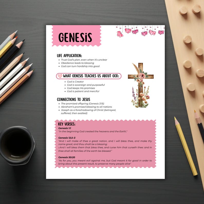 Bible overview printable 132 pages includes summaries for every book Genesis to Revelation