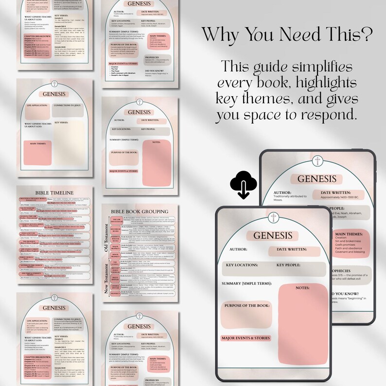Entire Bible Made Simple Study Guide | Bible Book Summaries + Chapter ...