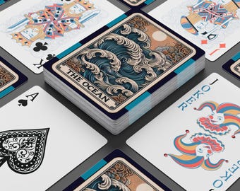 Baraja de póker Ocean Waves