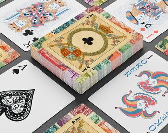 Baraja de póker vintage Ace Spade / Baraja de casino