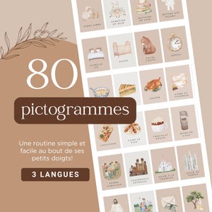 Pictogrammes de routine pour tout-petits | SDJ | LDS | 2-6 ans