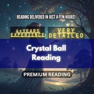 Personalized Crystal Ball Reading: Psychic Insight & Spiritual Guidance
