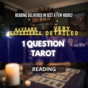One Question Tarot Reading: Personalized Psychic Guidance