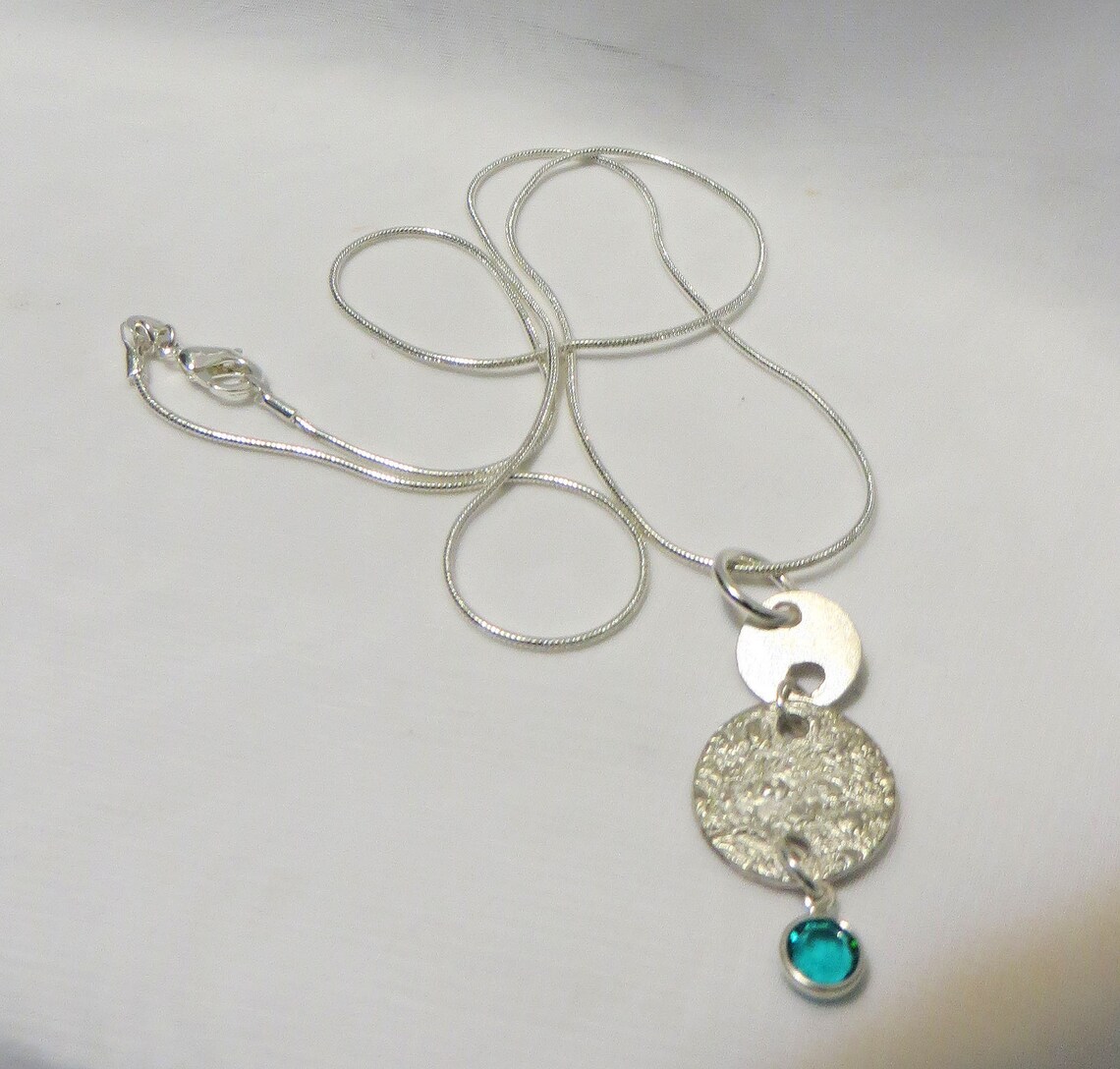 Three tier necklace silver Clearance
