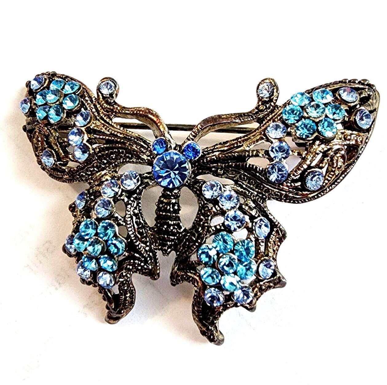 Swarovski Butterfly Brooches - Etsy