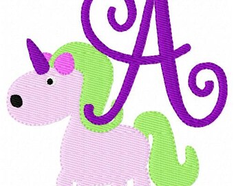 Unicorn - Fairytale - Machine Embroidery Designs - Embroidery font - Monogram Font - Embroidery Designs, Embroidery Pattern, Joyful Stitches