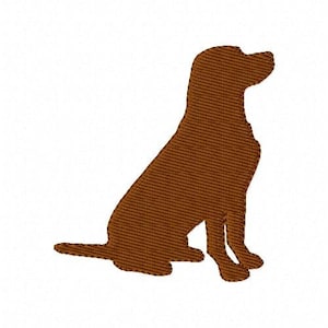 Hond Labrador Retreiver Borduurontwerp, Borduurontwerpen, Borduurpatroon, Machineborduurontwerpen, Blije Steken