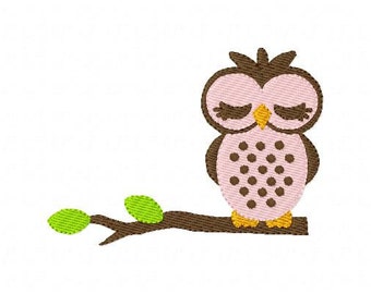 Embroidery Design, Owl //  // Joyful Stitches