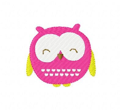 Embroidery Design, Owl Small  // Joyful Stitches