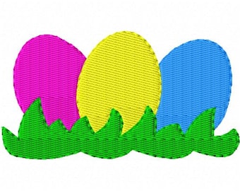 Embroidery Design, Easter Egg Hunt  // Joyful Stitches