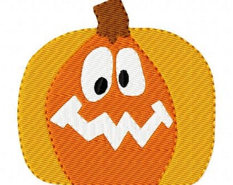 Embroidery Design, Pumpkin Embroidery Design,  Jack O Lantern  // Halloween Embroidery Design// Fall Embroidery // Joyful Stitches