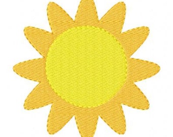 Embroidery Design, Sunshine Sun  // Summer Embroidery Design// Spring Embroidery Design // Sun Embroidery Design // Joyful Stitches