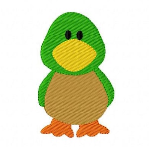 Embroidery Design, Mallard Duck  // Joyful Stitches