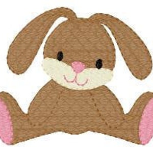 Embroidery Design, Floppy Bunny Rabbit Easter  // Joyful Stitches