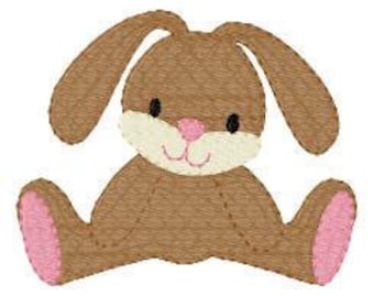 Embroidery Design, Bunny Rabbit Easter  // Joyful Stitches
