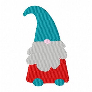 Cute Gnome Machine Embroidery Design with Bonus, 2 sizes, Machine Embroidery Designs, Gnome Embroidery Design, Joyful Stitches