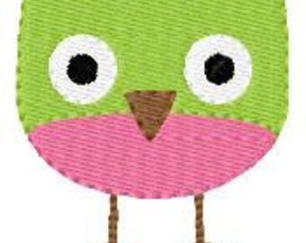 Embroidery Design, Owl Fun  // Joyful Stitches