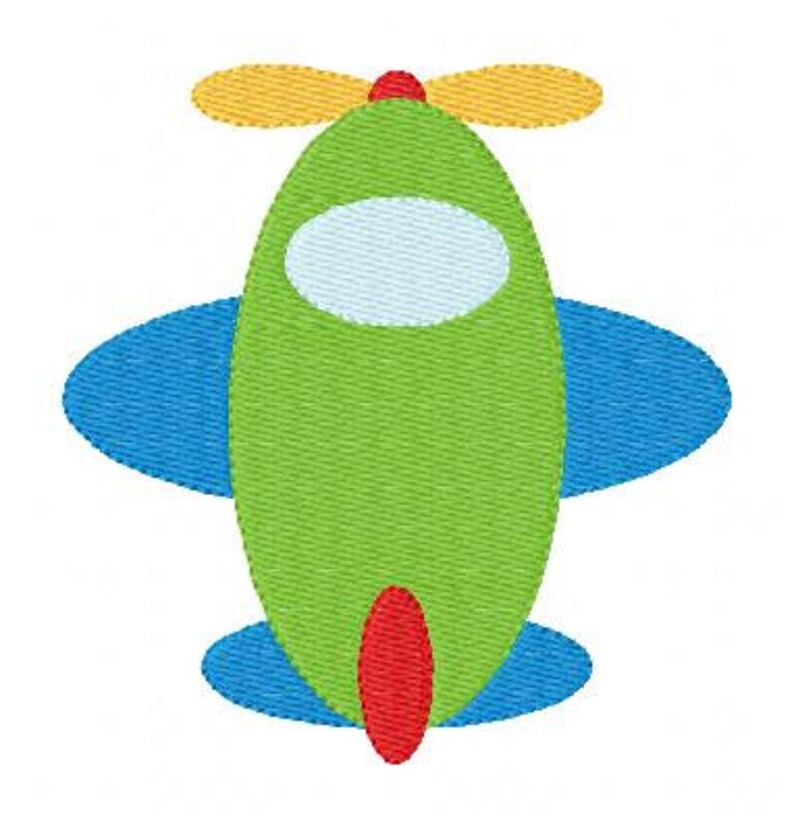 Embroidery Design, Toy Plane // Joyful Stitches image 1