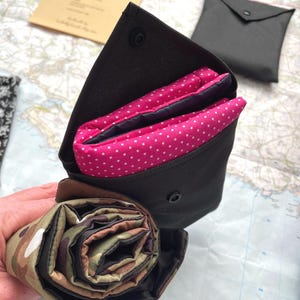 Sit Mat with storage pouch: Handmade Pocket Picnic Blanket, Walking gifts