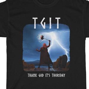 TGIT Thor Unisex Heavy Cotton T-Shirt, Norse, Viking T-Shirt, Thor, Ragnarok, Avengers
