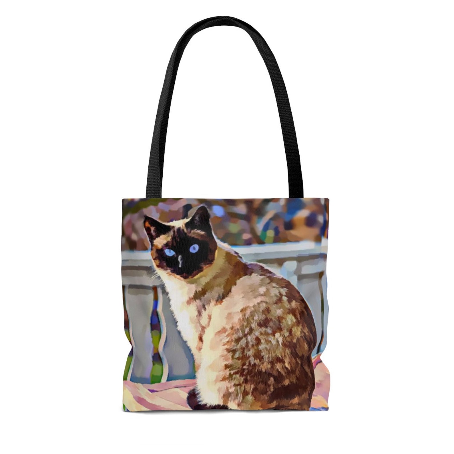 Siamese Cat Tote Bag Three Sizes - Etsy