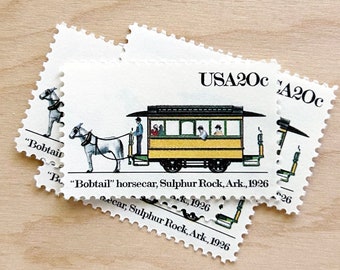92 cents . Black Vintage Postage Stamp Variety Pack . Set of 5 Postage  Stamps by Kristen Melchor